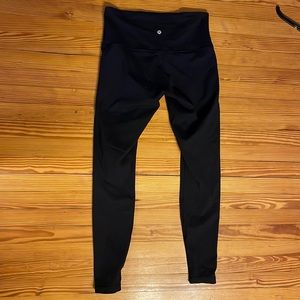 Black Lululemon Leggings size 12